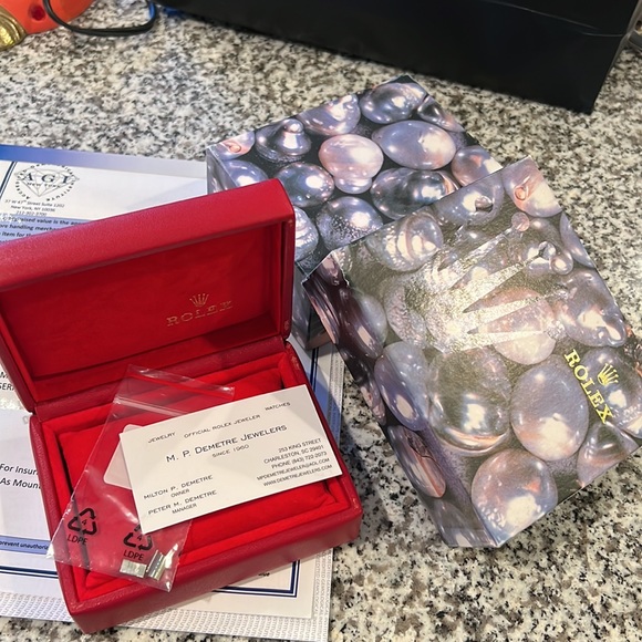 SOLD Rolex Ladies 1.8 Carat Diamond Datejust Watch with Box & Appraisal - Picture 6 of 15